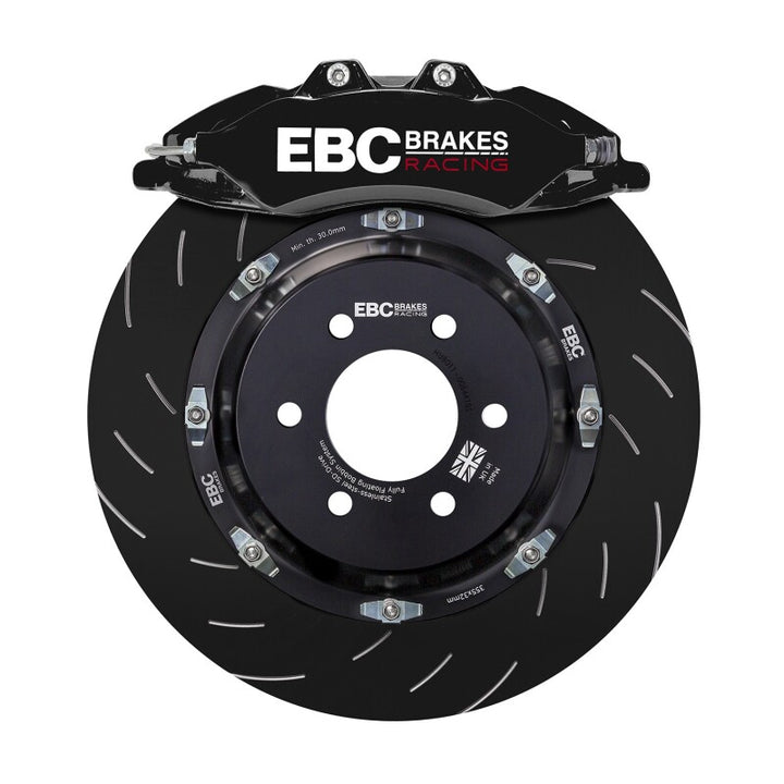 EBC Racing 2.0T Black Apollo-6 355mm Rotors Front Big Brake Kit for EVO X
