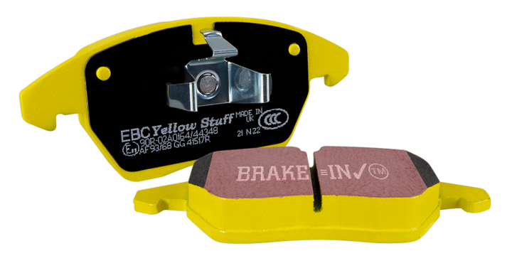 EBC 2.0T (FQ400 w/Alcon Caliper) Yellowstuff Front Brake Pads for EVO 8