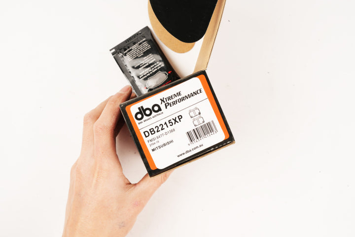 DBA XP650 Rear Brake Pads for EVO X