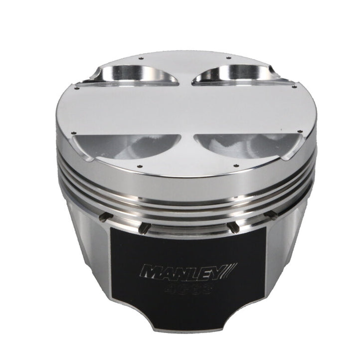 Manley Performance 85mm STD Bore 8.5:1 Dish Piston Set with Rings for EVO 8/9