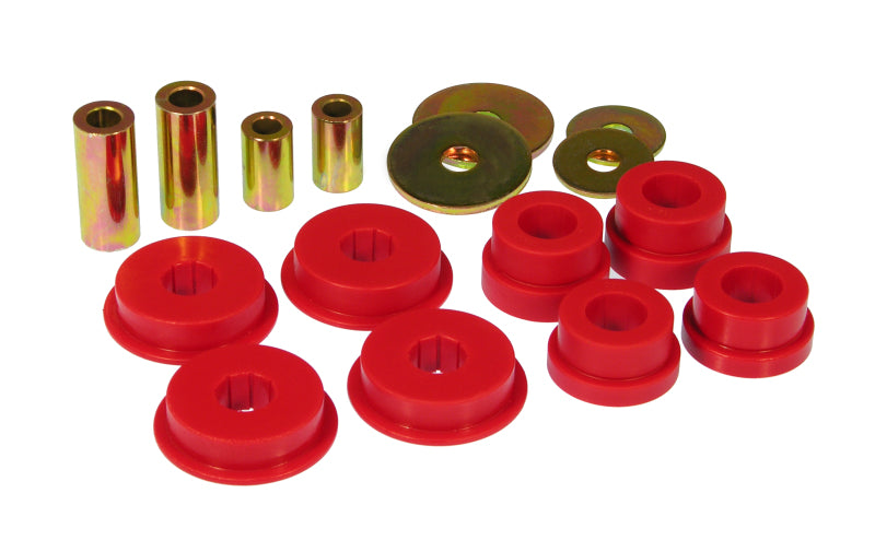 Prothane Diff/Mustache Bar Bushings - Red for EVO 8
