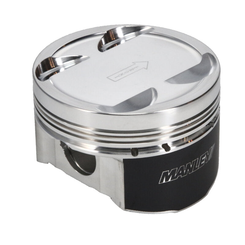 Manley Performance 4G63T 87mm +2.0mm Bore 8.5/9.0:1 Dish Extreme Duty Pistons w/ Rings for EVO 8/9