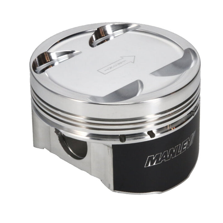 Manley Performance 4G63T 87mm +2.0mm Bore 8.5/9.0:1 Dish Extreme Duty Pistons w/ Rings for EVO 8/9