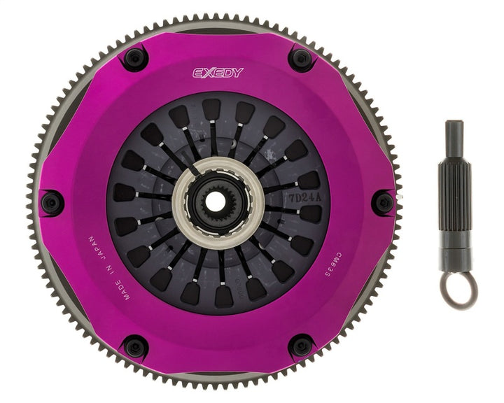 Exedy 4G63T 2.0L Twin-Organic Stage 5 Clutch Kit (RACING USE ONLY) for EVO 8/9