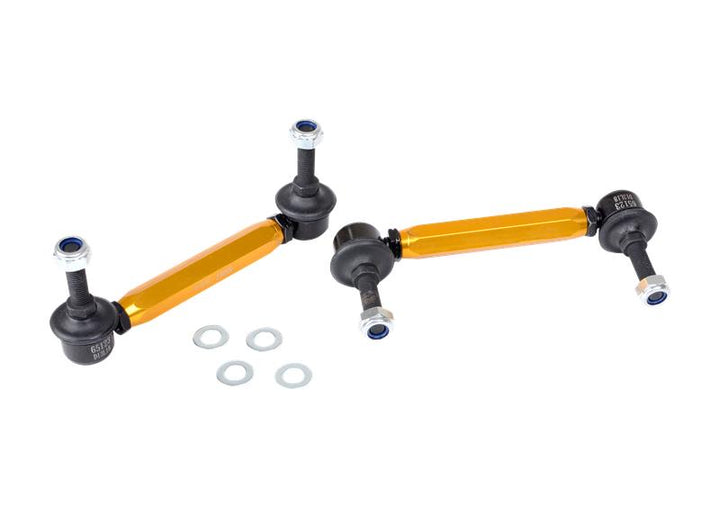 Whiteline Rear Swaybar link kit-adjustable ball end links for EVO 8/9