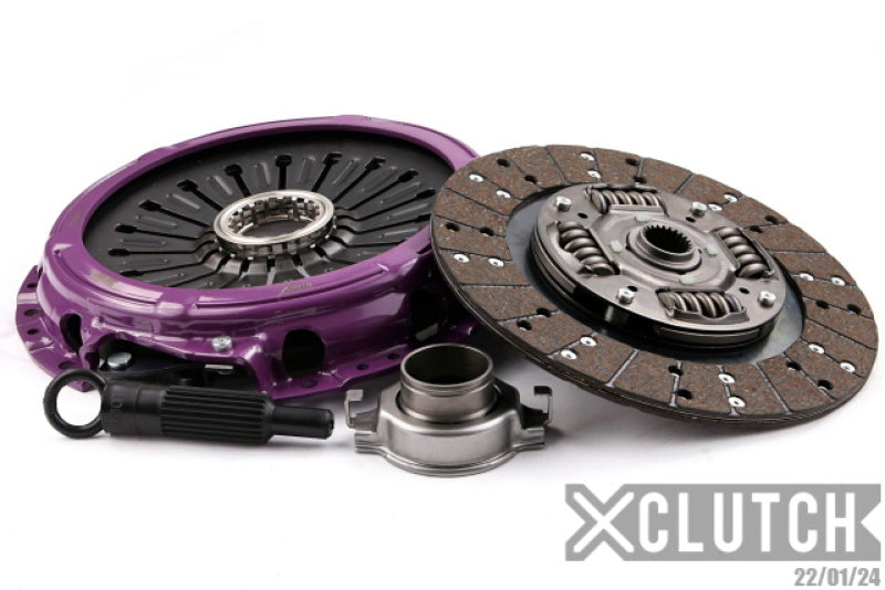 XCLUTCH 2.0L Stage 1 Steel Backed Organic Clutch Kit for EVO X