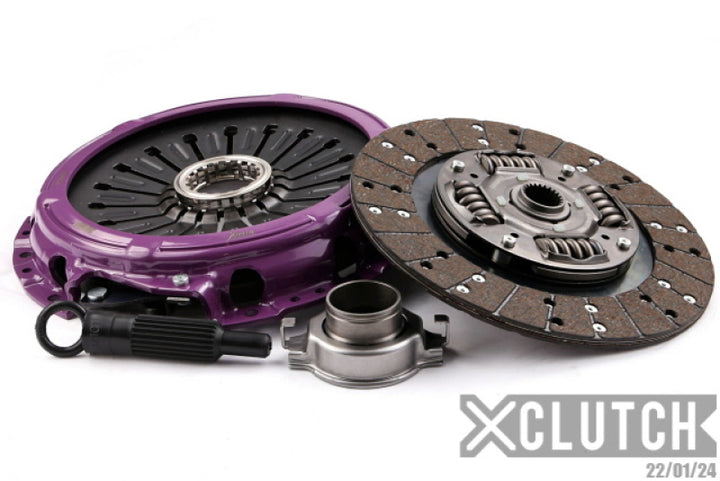XCLUTCH 2.0L Stage 1 Steel Backed Organic Clutch Kit for EVO X