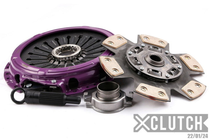 XCLUTCH 2.0L Stage 2R Extra HD Sprung Ceramic Clutch Kit for EVO X