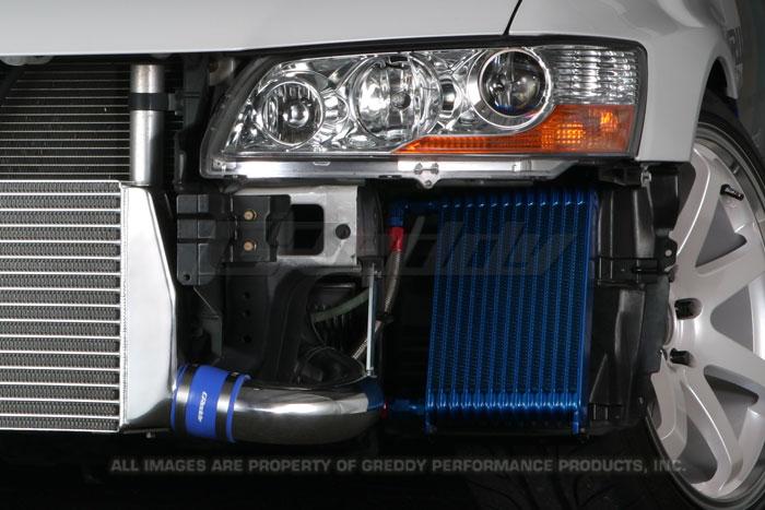 GReddy Row Oil Cooler - Works w/ Stock Oil Cooler for EVO 8/9