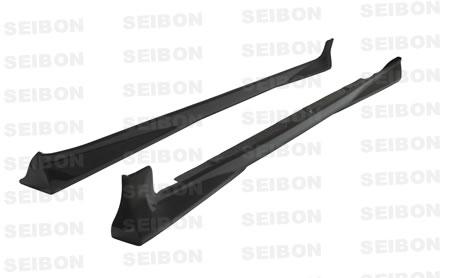 Seibon VR-style Carbon Fiber Side Skirts for EVO X