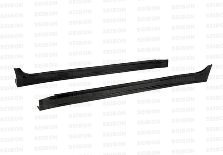 Seibon VR-style Carbon Fiber Side Skirts for EVO X