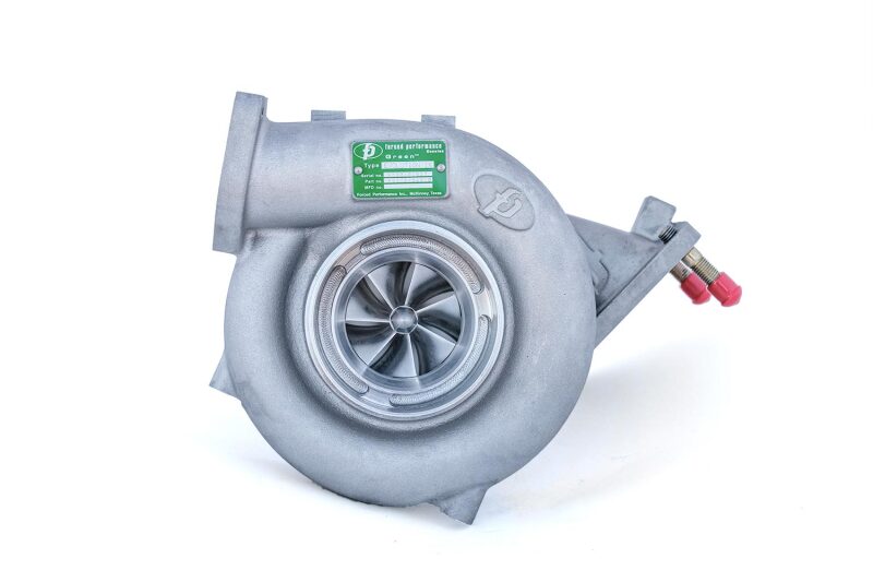 Forced Performance Performance Green XR57SR Turbo Ball Bearing Black Turbine Housing (D/S Only) for EVO 9