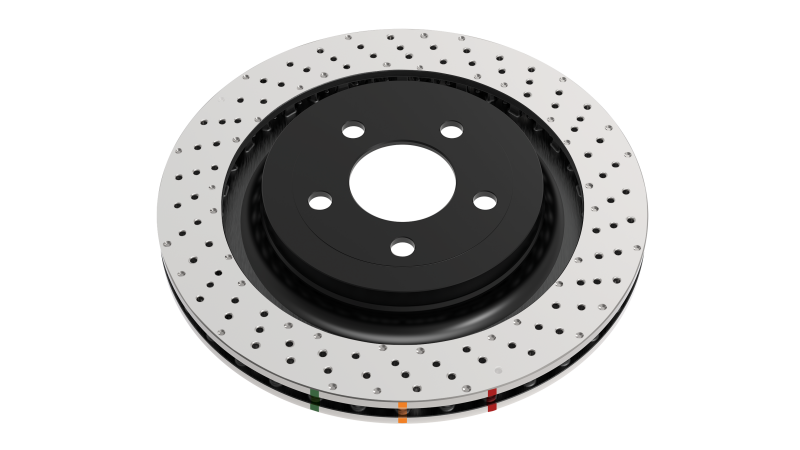DBA Front 4000 Series Drilled Wavey Rotor for EVO 8