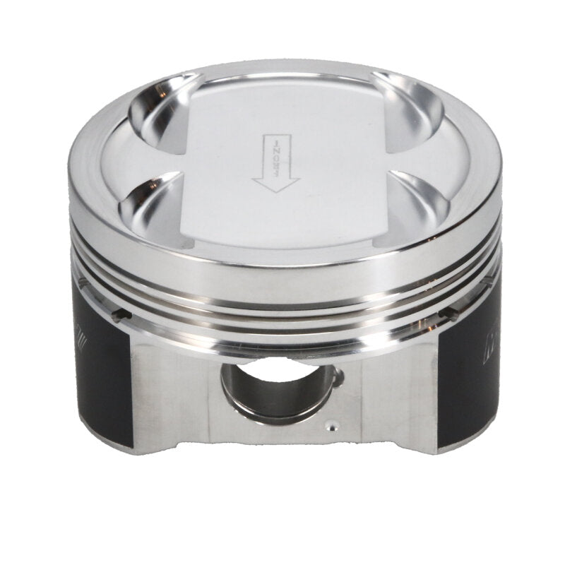 Manley Performance 4G63T 86.5mm +1.5mm Oversize Bore 10.0/10.5:1 Dish Piston Set with Rings for EVO 9