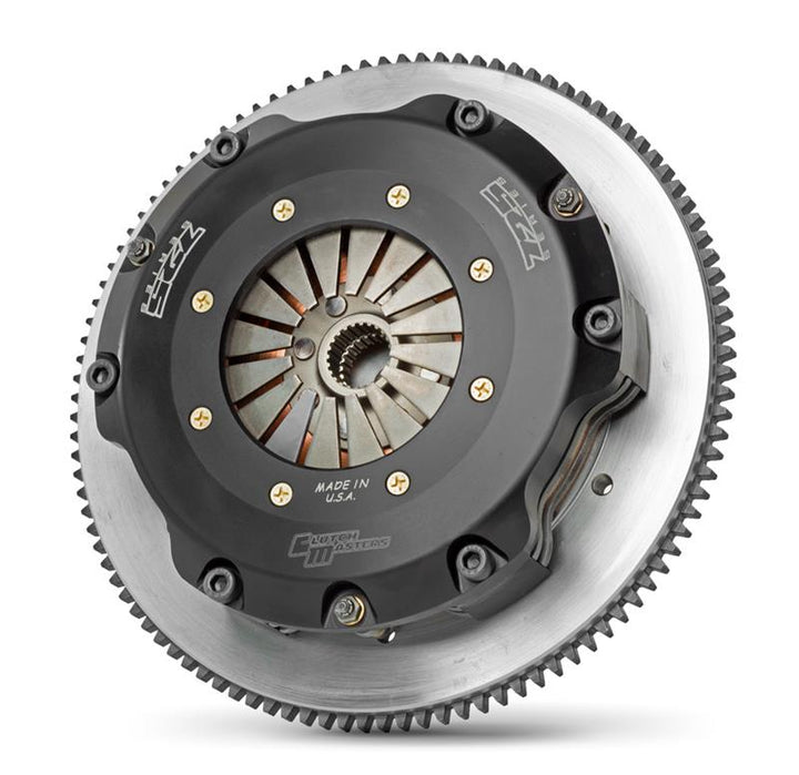 Clutch Masters Masters 2.0L Turbo FX700 Twin Disc Clutch Kit w/Steel Flywheel for EVO 8/9