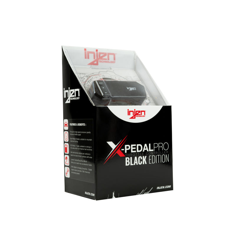Injen 2.0L/2.0T X-Pedal Pro Black Edition Throttle Controller for EVO X