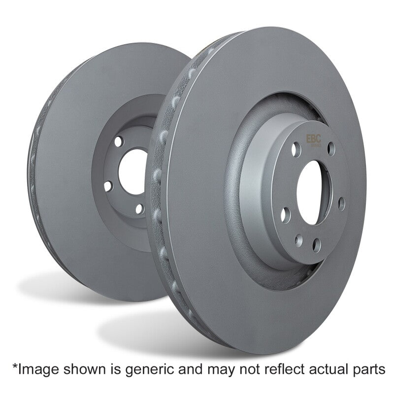 EBC 2.0 Turbo (1 piece rotor) Premium Rear Rotors for EVO X