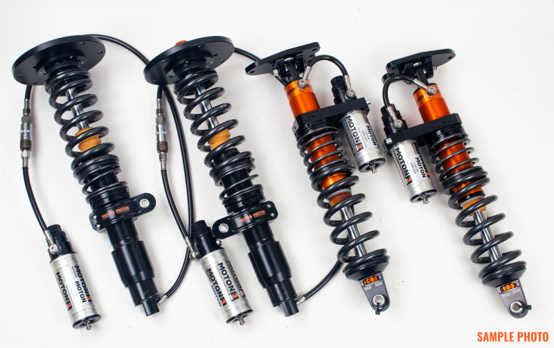 Moton 3-Way Motorsport Coilovers True Coilover Style Rear - Street for EVO 8