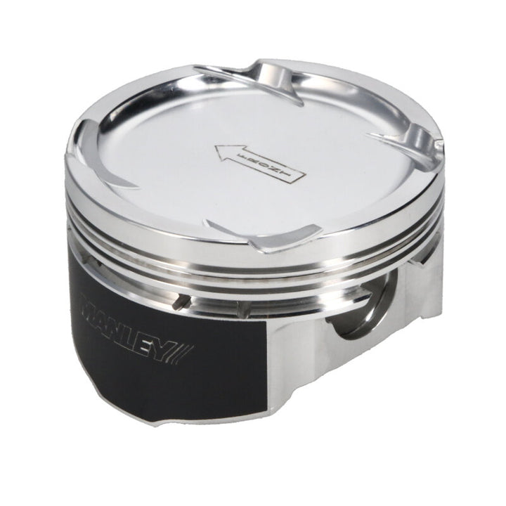 Manley Performance 87.0mm-Bore +0.5mm Over Size-8.5/9.0 CR Dish Piston Set with Rings for EVO 8/9