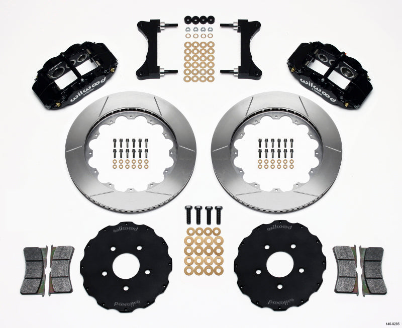 Wilwood Narrow Superlite 6R Front Hat Kit 14.00in for EVO 8