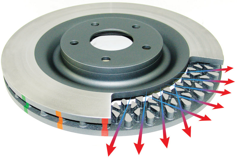 DBA Rear 4000 Series Plain Rotor for EVO X