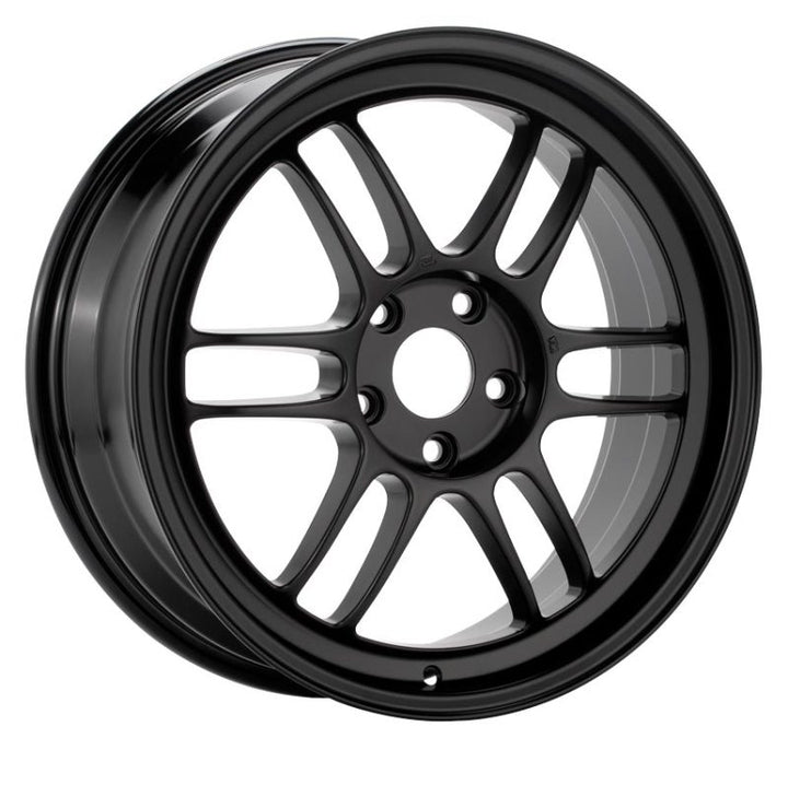 Enkei RPF1 18x8.5 5x114.3 30mm Offset 73mm Bore Matte Black Wheel & 9 / 350Z / G35 for EVO 8/9