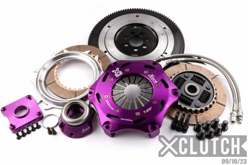 XCLUTCH 2.0L 7.25in Twin Sprung Ceramic Clutch Kit for EVO X