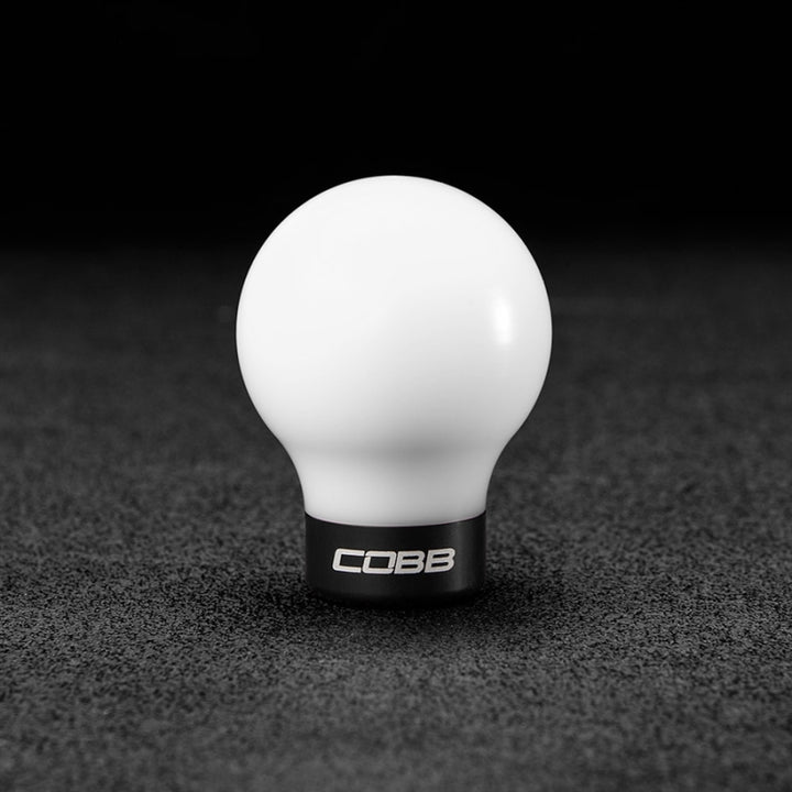 COBB GSR/MR/MRT White with Black Base Shift Knob for EVO X