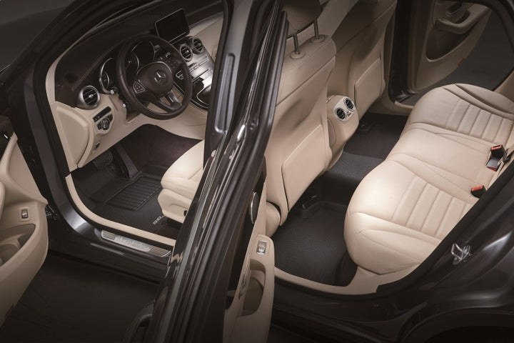 3D MAXpider Kagu 1st 2nd Row - Floor Mat Set (Black) for EVO X