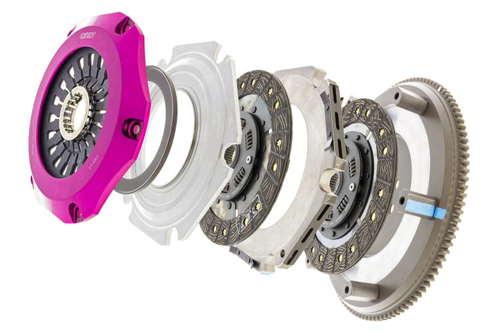 Exedy 4G63T 2.0L Twin-Organic Stage 5 Clutch Kit (RACING USE ONLY) for EVO 8/9