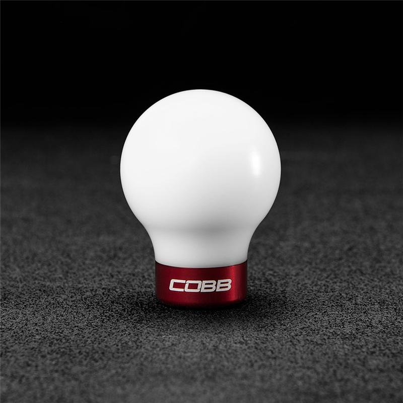 COBB GSR/MR/MRT White with Red Base Shift Knob for EVO X