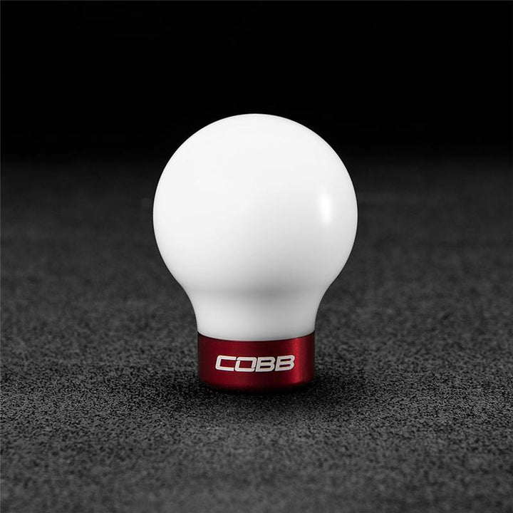 COBB GSR/MR/MRT White with Red Base Shift Knob for EVO X