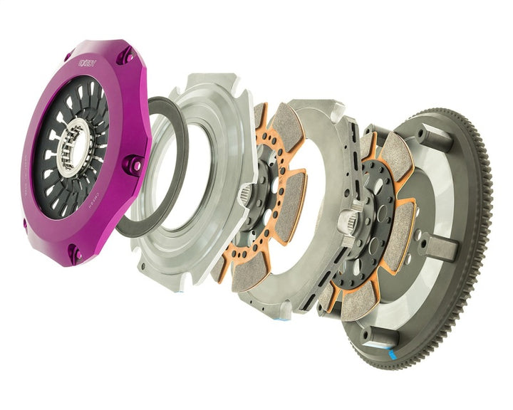 Exedy (Gen 4-7) Hyper Twin Cerametallic Clutch Rigid Disc Pull Type for EVO 8/9