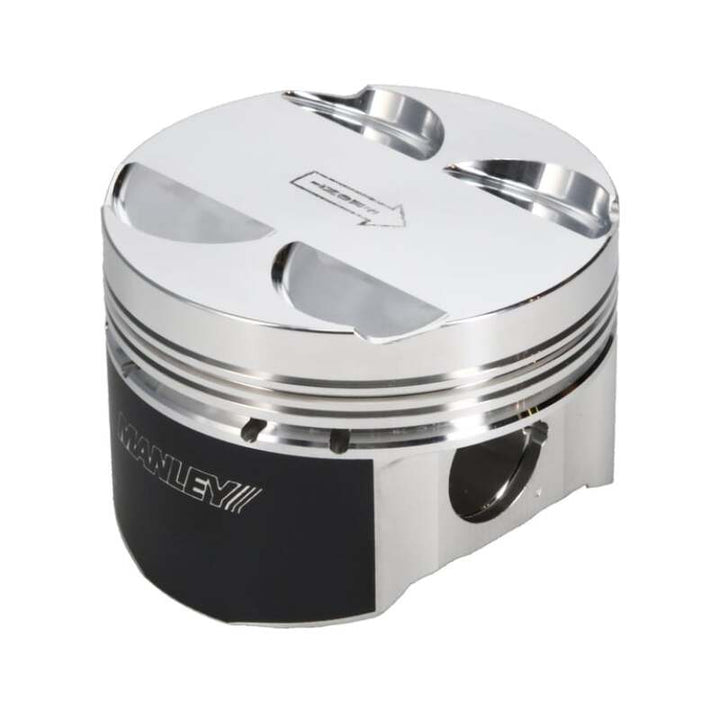 Manley Performance 4G63T/4G63 85.5mm +.5mm Over Bore 10.0/10.5:1 Flat Top Pistons w/ Rings for EVO 8/9