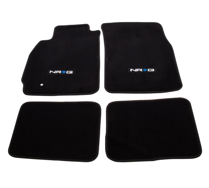 NRG Floor Mats - (NRG Logo) - 4pc. for EVO 8