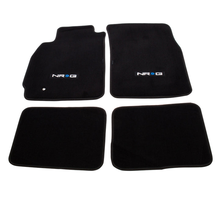 NRG Floor Mats - (NRG Logo) - 4pc. for EVO 8