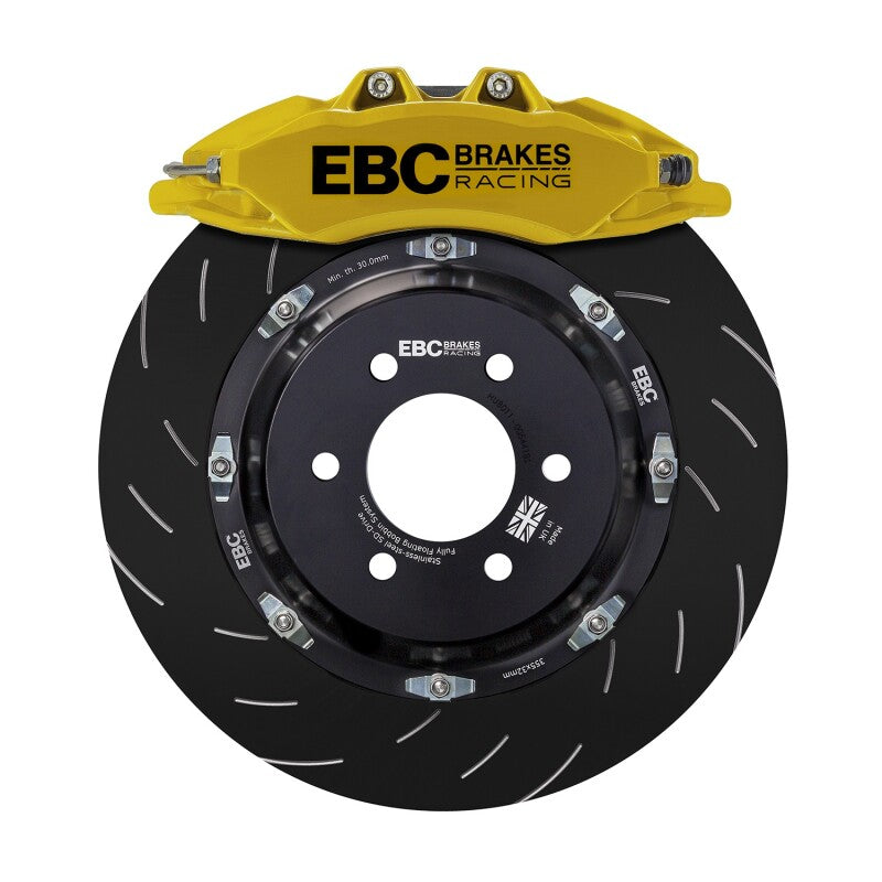 EBC Racing 2.0T Yellow Apollo-6 355mm Rotors Front Big Brake Kit for EVO X