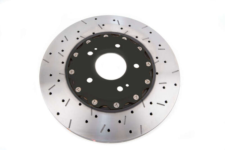 DBA Black Front Drilled & Slotted 5000 Series for EVO 9