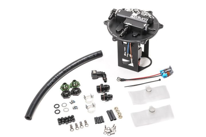 Radium Engineering Fuel Pump Hanger For Walbro F90000267/274/285 - Pumps Not Included for EVO 8/9