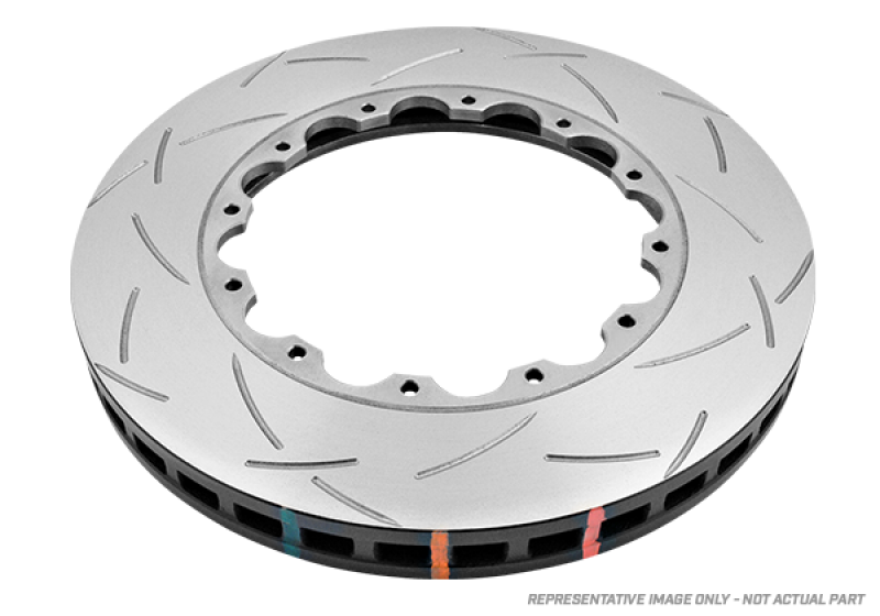 DBA T3 5000 Series Front Slotted Rotor w/NAS Nuts for EVO X