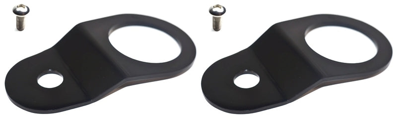 Torque Solution Solution Radiator Mount Combo (Black) for EVO 8/9