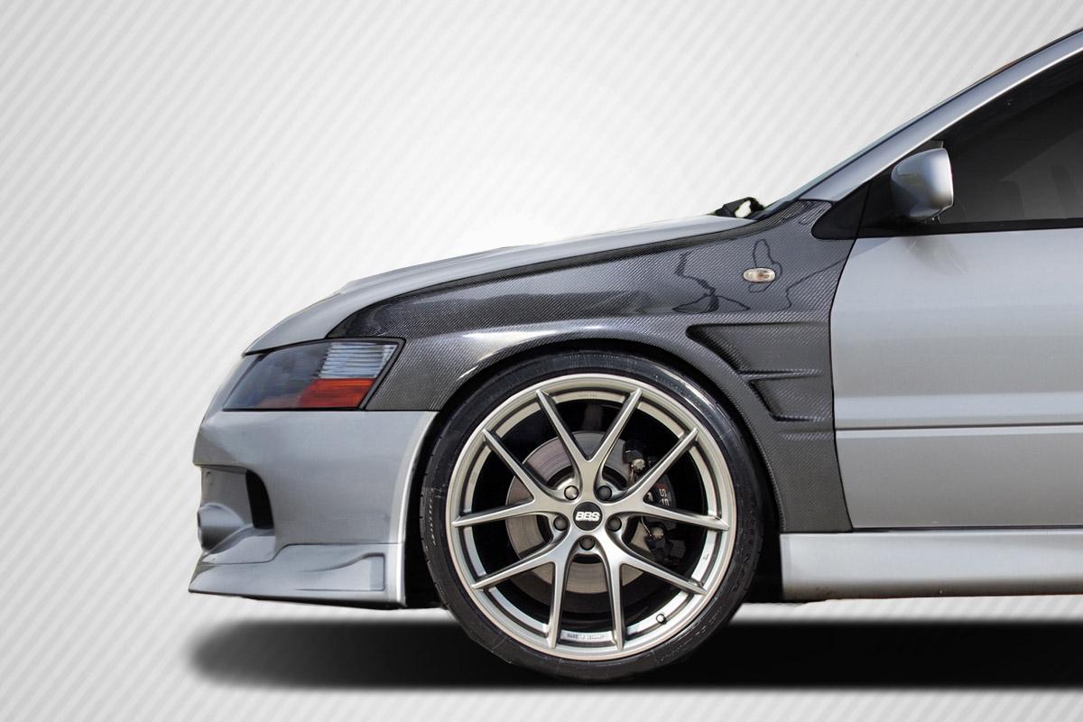 Extreme Dimensions Carbon Creations C-Speed Fenders (+20mm) - 2 Piece - EVO 8/9