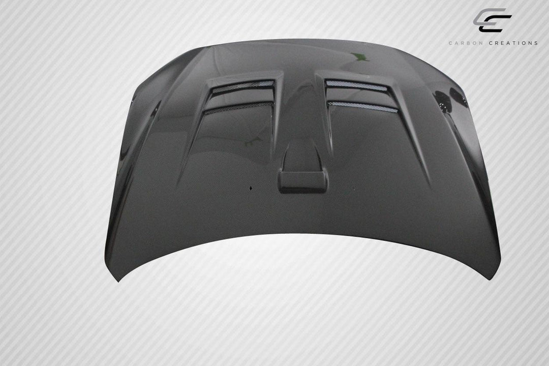 Extreme Dimensions Carbon Creations D Spec Hood - 1 Piece - 08-17 Lancer / EVO X