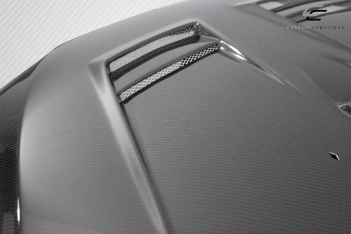 Extreme Dimensions Carbon Creations D Spec Hood - 1 Piece - 08-17 Lancer / EVO X