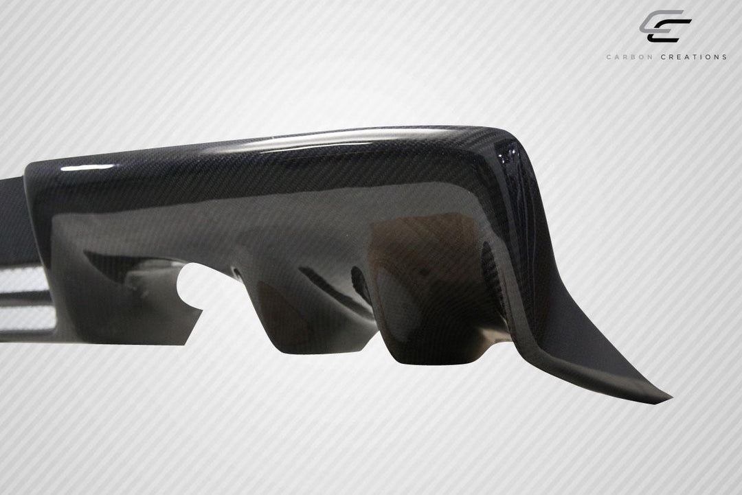 Extreme Dimensions Carbon Creations DriTech OEM Look Rear Diffuser - 1 Piece - 08-17 Lancer / EVO X