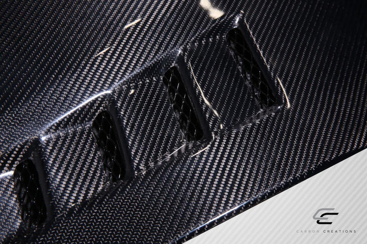 Extreme Dimensions Carbon Creations DriTech Race Hood - 1 Piece - 08-17 Lancer / EVO X
