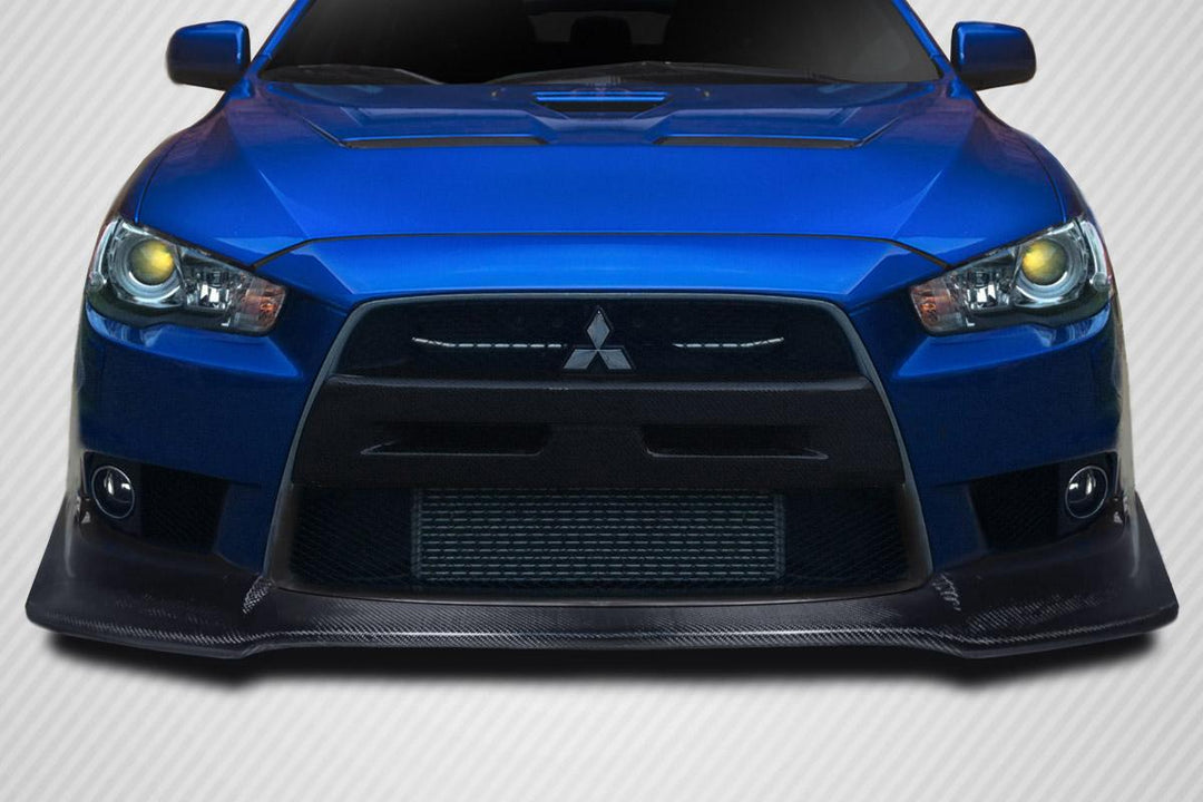 Extreme Dimensions Carbon Creations VR-S Front Lip Under Spoiler Air Dam - 1 Piece - EVO X
