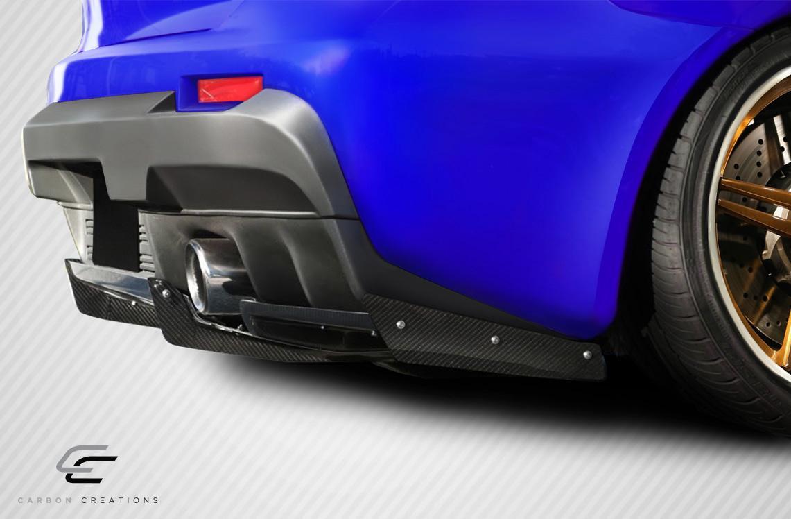 Extreme Dimensions Carbon Creations VR-S Rear Diffuser - 1 Piece - EVO X