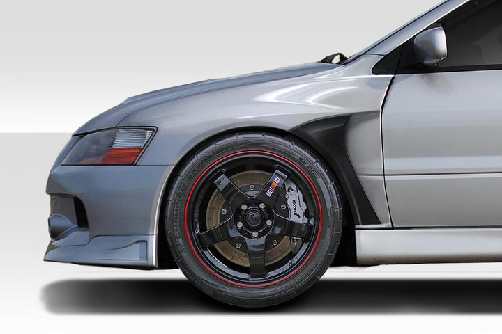 Extreme Dimensions Duraflex AM-S Fenders - 4 Piece - EVO 8/9