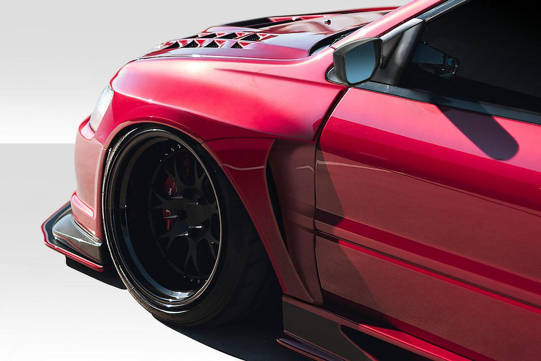 Extreme Dimensions Duraflex AM-S Fenders - 4 Piece - EVO 8/9
